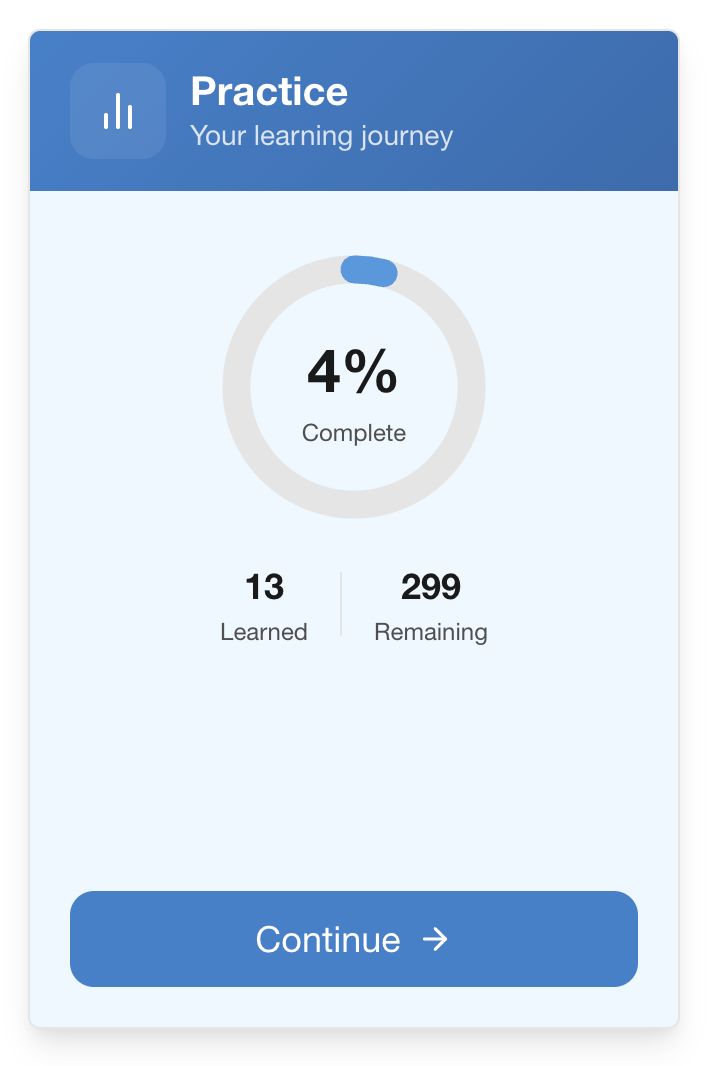 Visual Progress Tracking